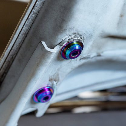 Titanium Hardware Hood Kit - Toyota Supra MKIII (1986-1992)