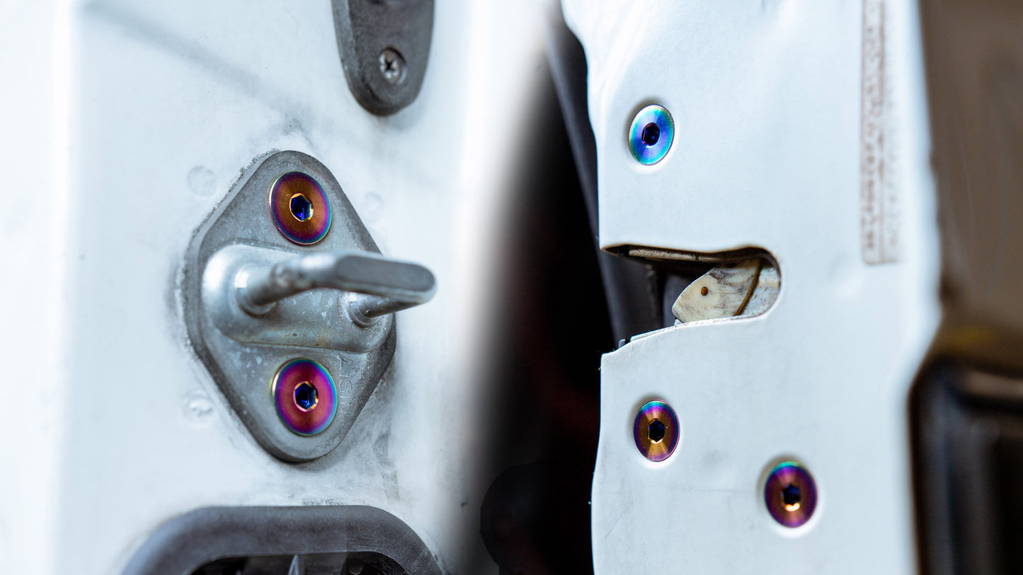 Titanium Hardware Door Kit - Toyota Supra MKIII (1986-1992)