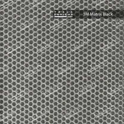 3M Matrix Black | Tesla Center Console Wrap Kit | Model Y 2026