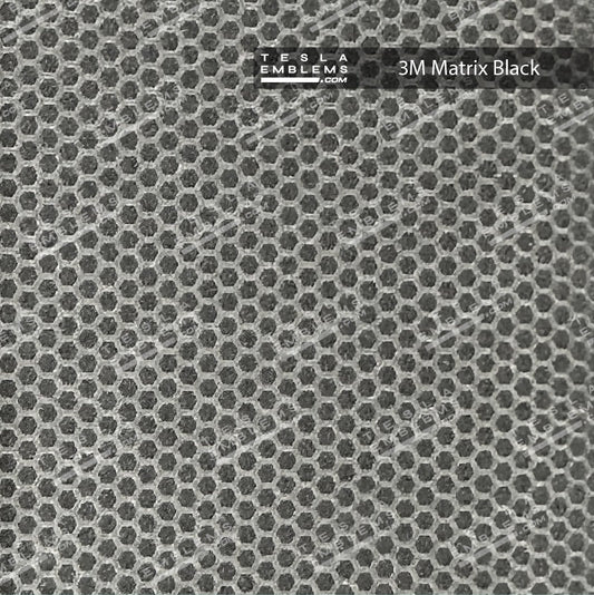 3M Matrix Black | Tesla Center Console Wrap Kit | Model Y 2026