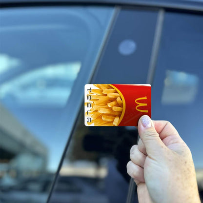 McFries Tesla Keycard Decal