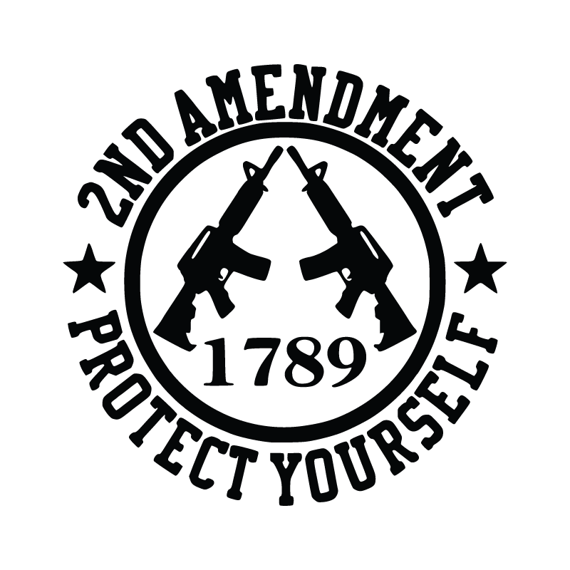 Second Amendment Side Graphic