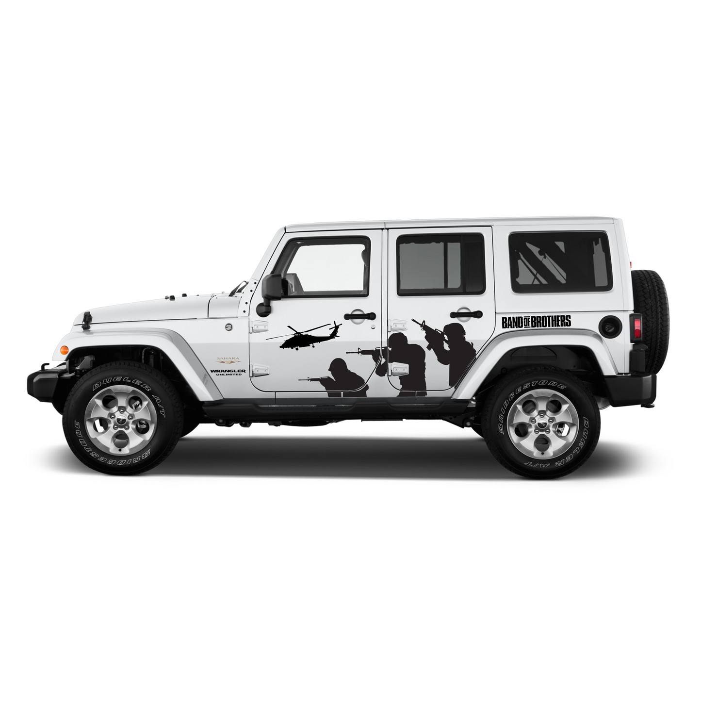 Band of Brothers Jeep Graphic