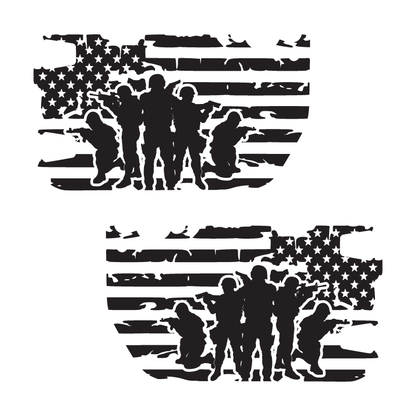 Defend the Flag Side Graphic