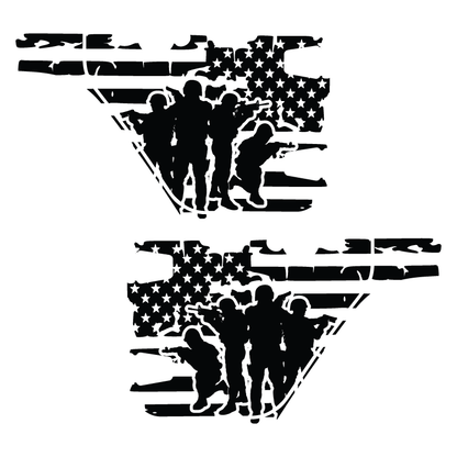 Defend the Flag Side Graphic
