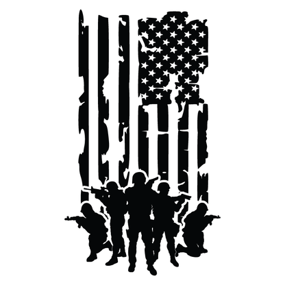 Defend the Flag Hood Graphic