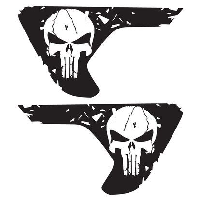 Grunge Punisher Vent Decals