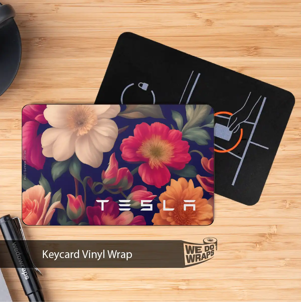 Midnight Bloom | NFC Key Card Wrap