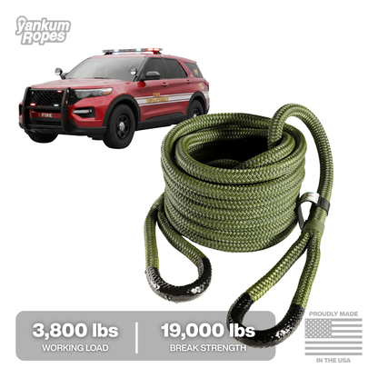 3/4" Kinetic Recovery Rope "Rubber Boa"
