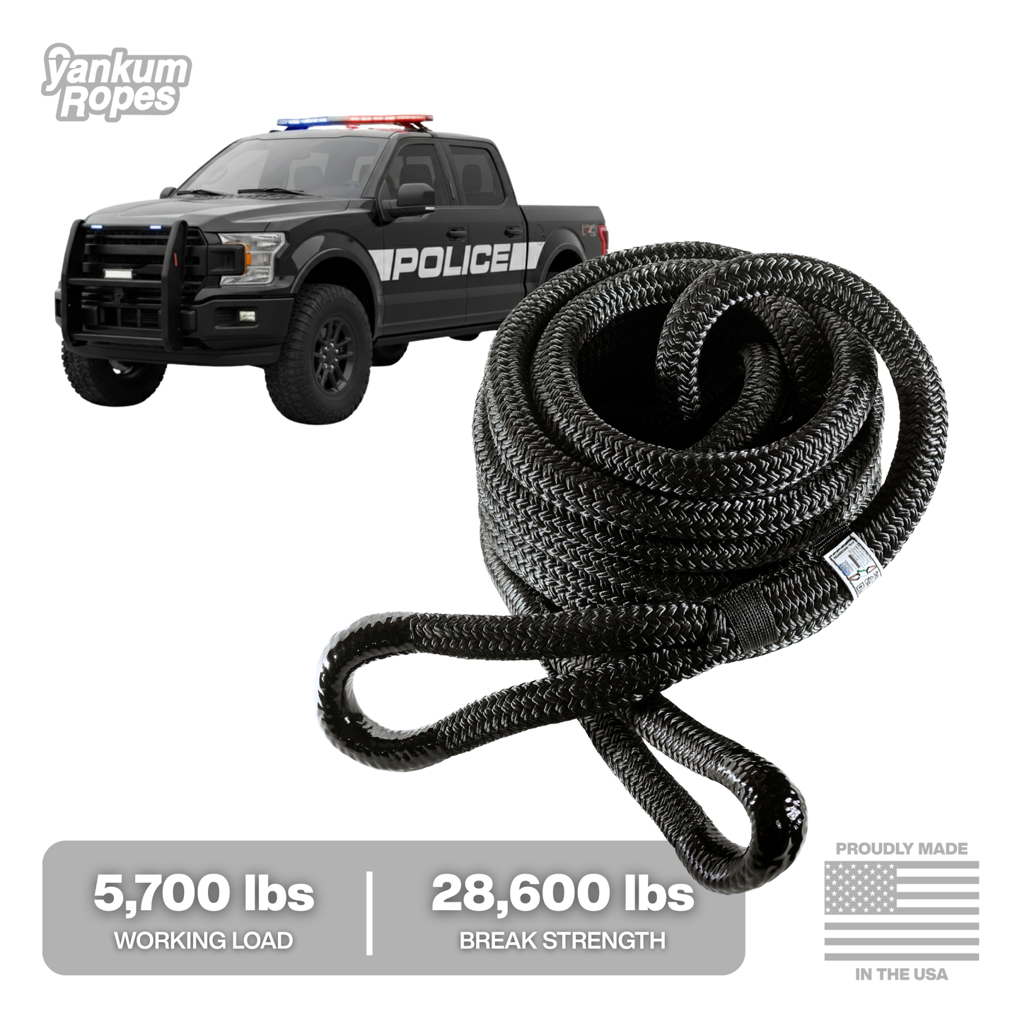 7/8" Kinetic Recovery Rope "Python"