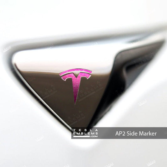 KPMF Momentum Pink Tesla Side Marker Decals (2pcs)