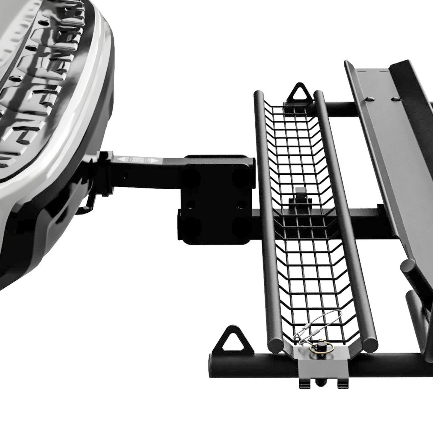 Height Adjustable Hitch Connection