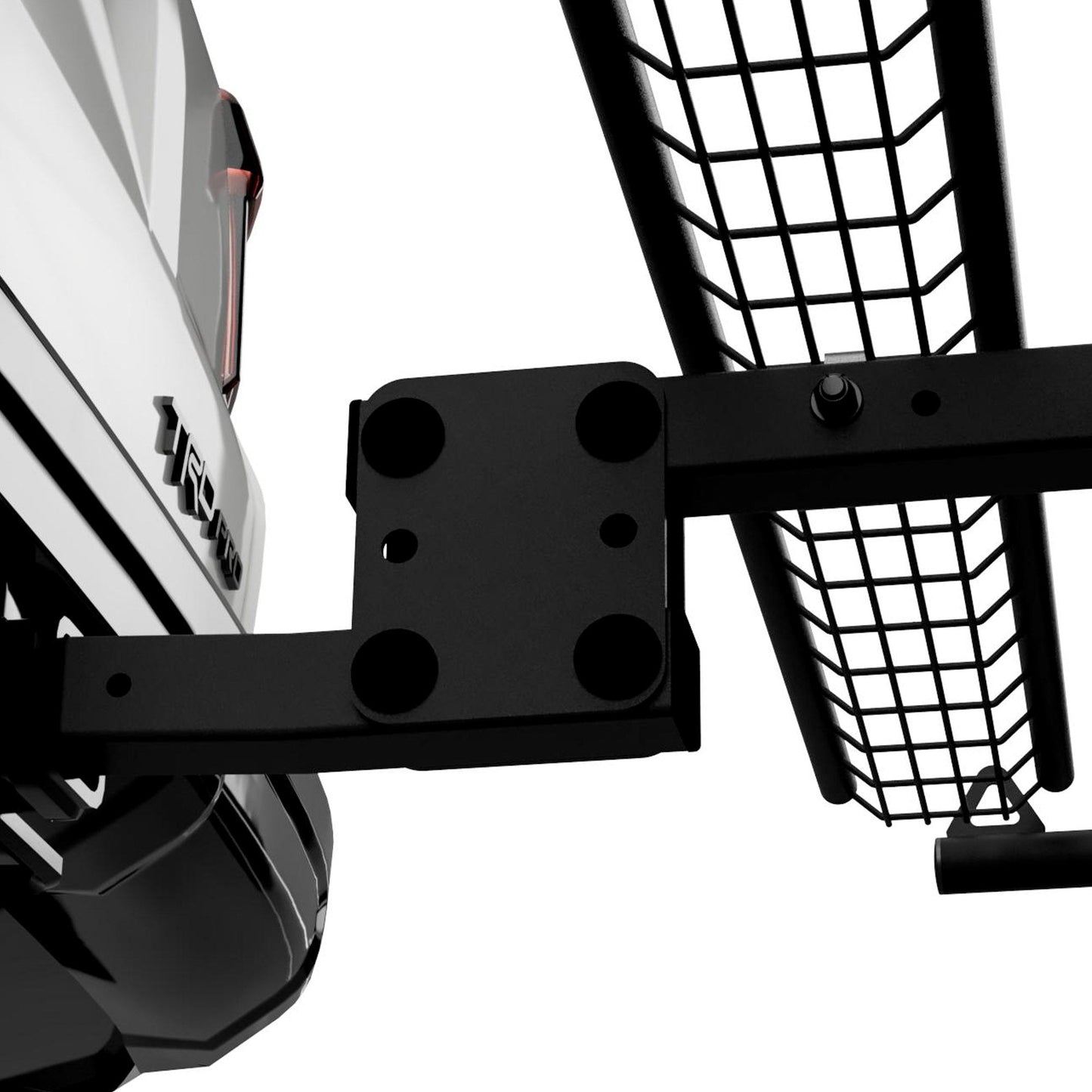 Height Adjustable Hitch Connection