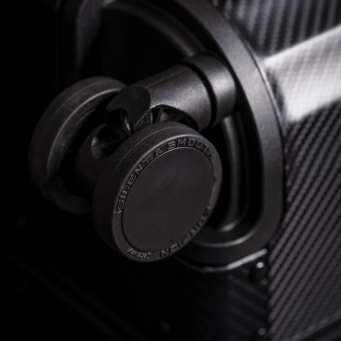 SPACE Aluminum Suitcase Black