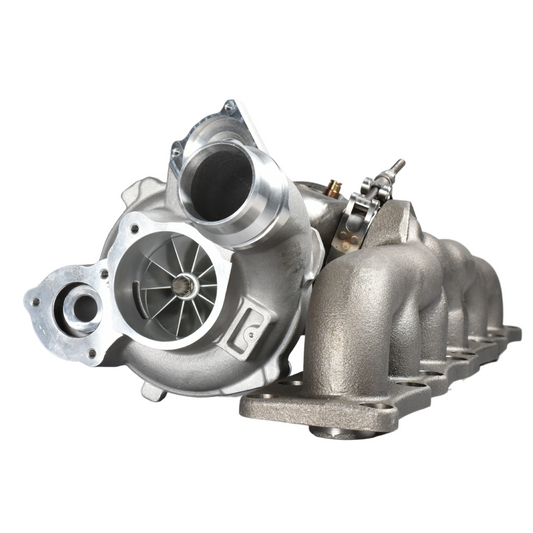 TR TW2009 DCBB BWX700 600HP Turbocharger with Exhaust Manifold for BMW N55 Engine