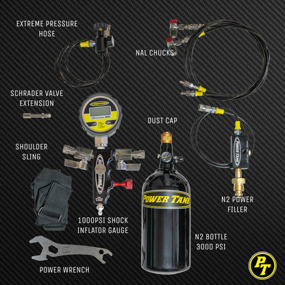 ORI Shock Boss™ V2 - 800 psi Dual Fill Strut Inflator - Portable Nitrogen Shock Tuning Kit