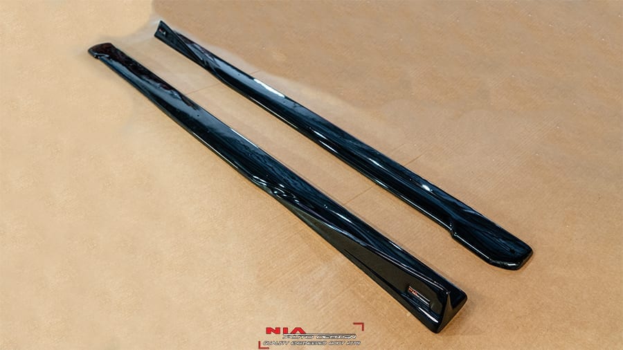 NIA Subaru BRZ NIA Side Skirts Splitter Lip V2 2013-2020 BRZ13-SD-V2-PRM