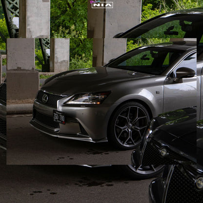 Lexus GS F-Sport NIA Front Splitter Lip bodykit  2012-2015 in ABS