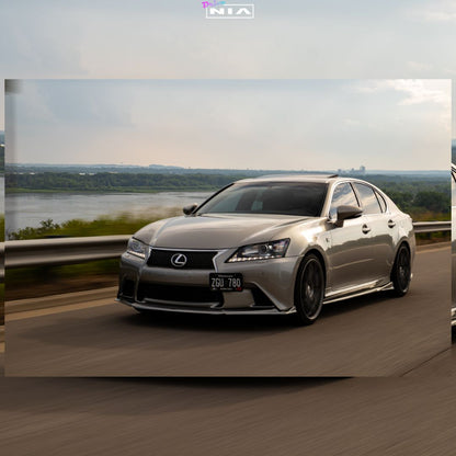 Lexus GS F-Sport NIA Front Splitter Lip bodykit  2012-2015 in ABS