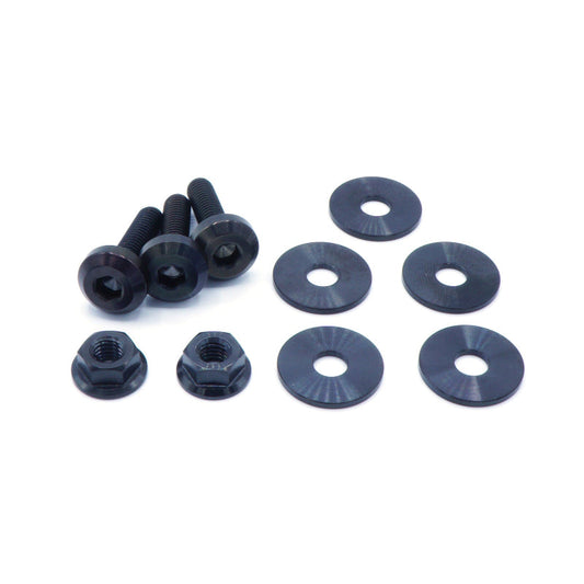 Titanium Hardware Engine Cover Kit - VQ37VHR Engine