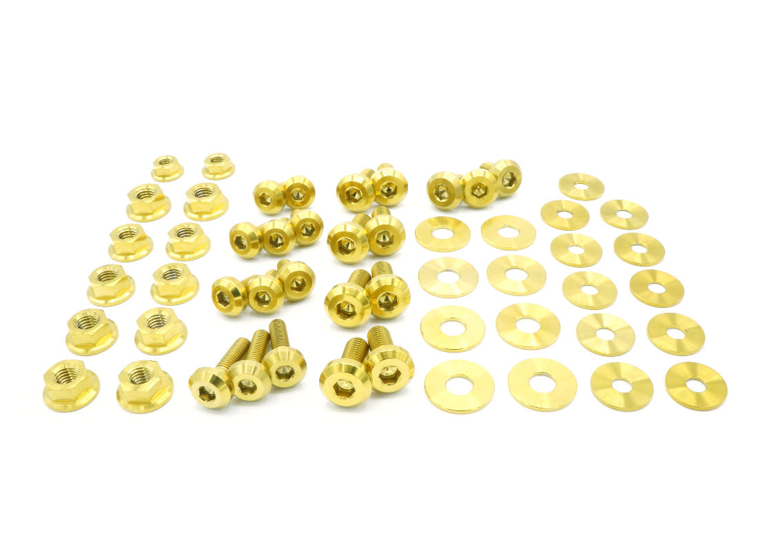 Stage 1 Titanium Hardware Engine Bay Kit - Nissan 350Z (2003-2006)