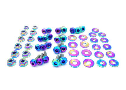 Stage 1 Titanium Hardware Engine Bay Kit - Nissan 350Z (2003-2006)