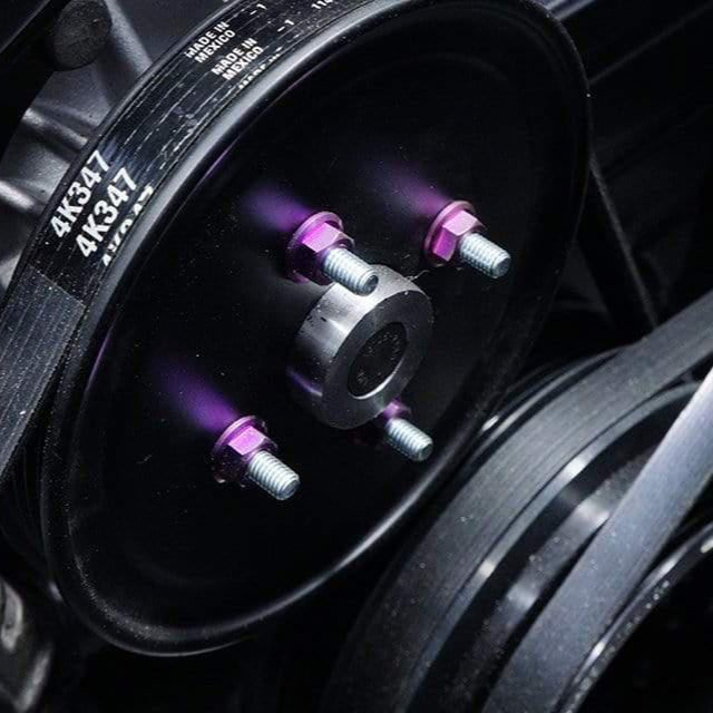 Titanium Hardware Water Pump Pulley Kit - SR20DET/KA24DE