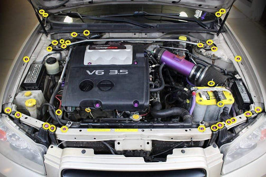 Infiniti I35 (2002-2004) Titanium Engine Bay Kit