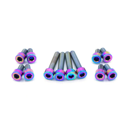 Titanium Hardware Coil Pack Cover Kit - RB25 Engine