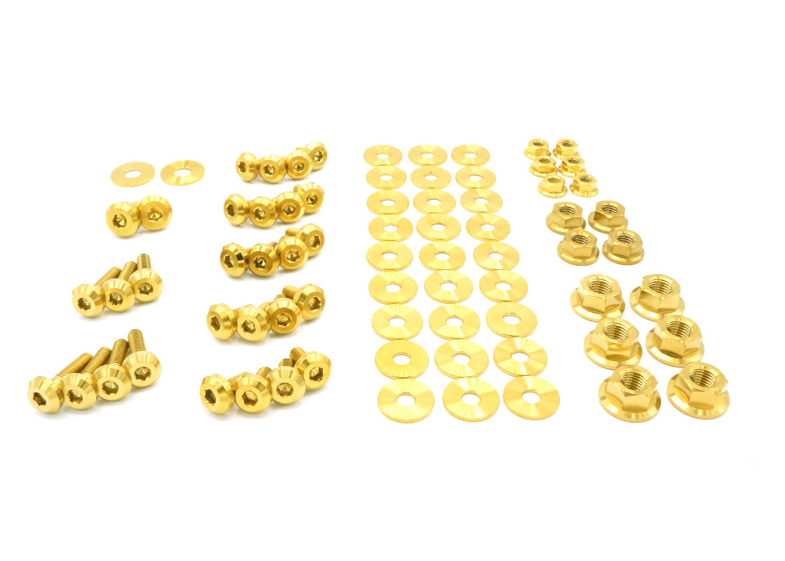 Stage 2 Titanium Hardware Engine Bay Kit - Nissan S15 (1999-2002)