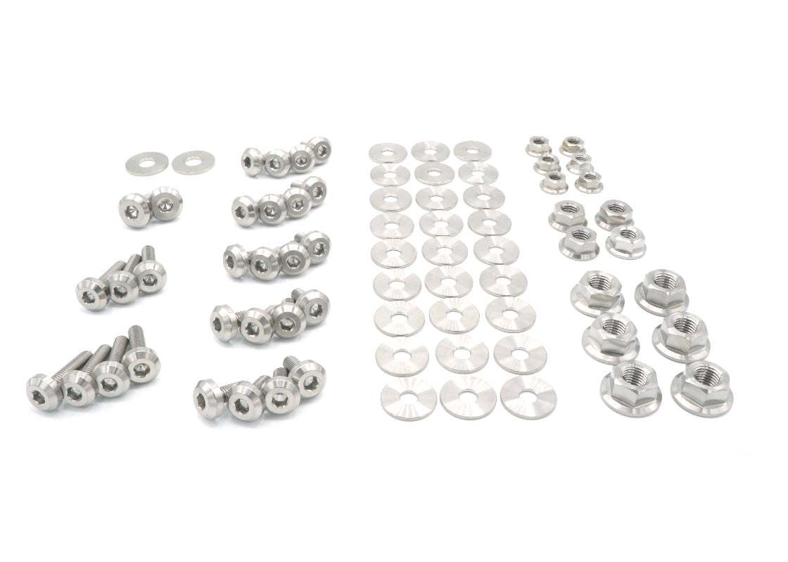 Stage 2 Titanium Hardware Engine Bay Kit - Nissan S15 (1999-2002)