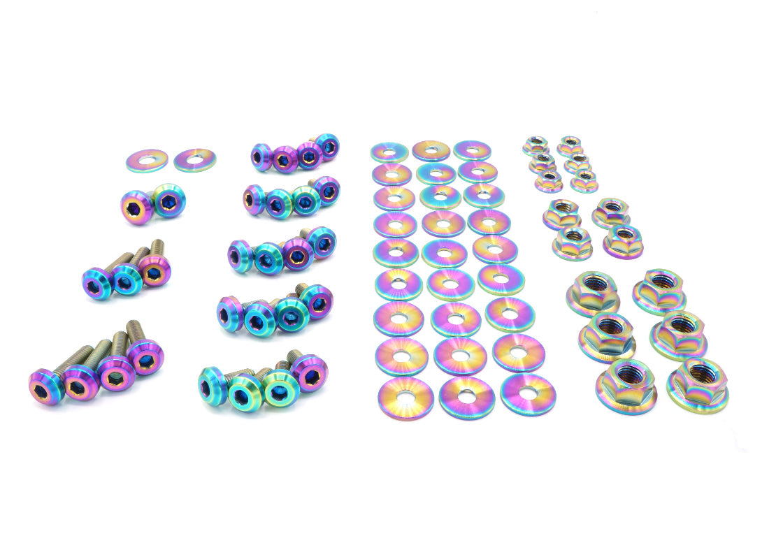 Stage 2 Titanium Hardware Engine Bay Kit - Nissan S15 (1999-2002)