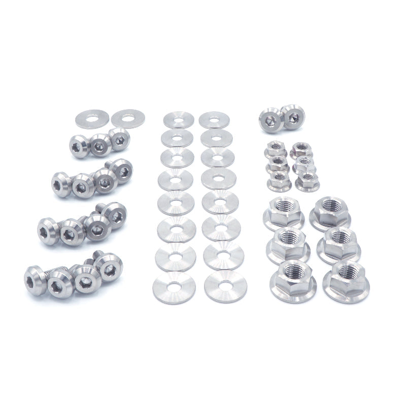 Stage 1 Titanium Hardware Engine Bay Kit - Nissan S15 (1999-2002)