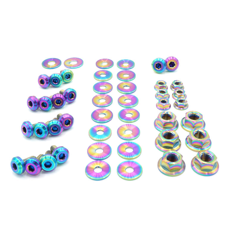 Stage 1 Titanium Hardware Engine Bay Kit - Nissan S15 (1999-2002)