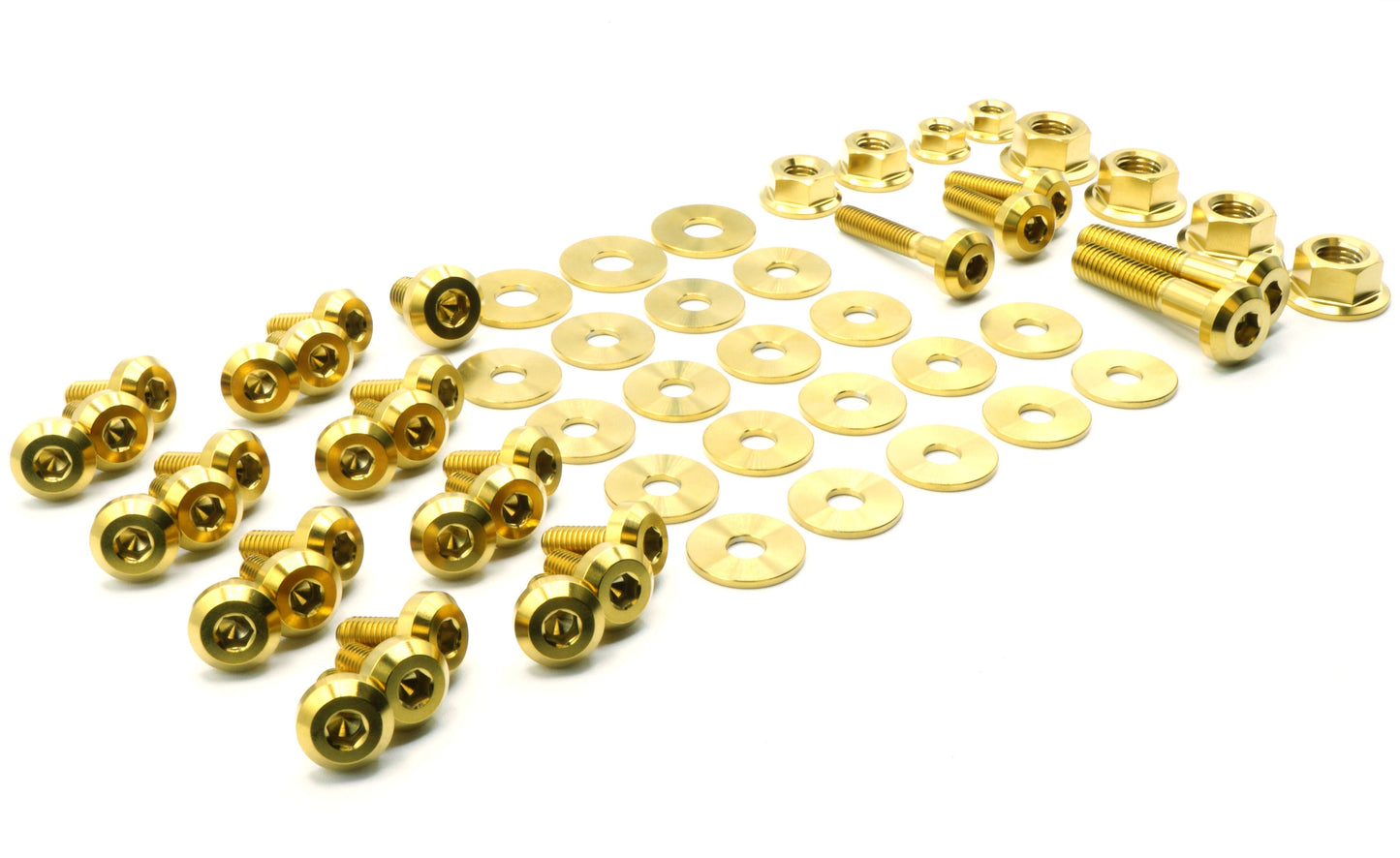 Stage 2 Titanium Hardware Engine Bay Kit - Nissan 300ZX (1990-1999)