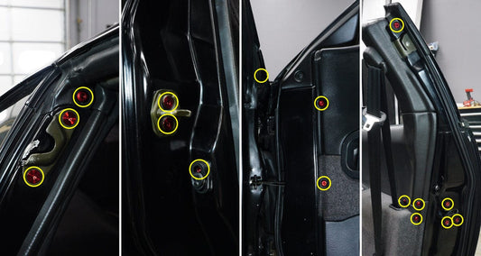 Titanium Hardware Door Kit - Nissan 300ZX (1990-1999)