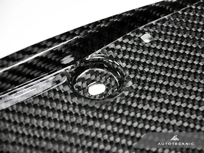 AutoTecknic Dry Carbon Cooling Shroud - Nissan R35 GTR