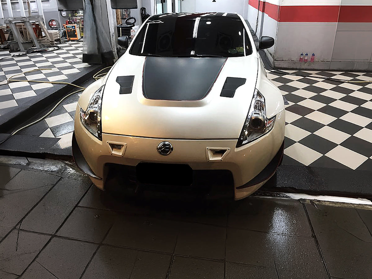 AutoTecknic Dry Carbon Dual Air Ducts - Nissan 370Z
