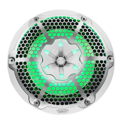 NXL 10" 2-Way Coaxial Marine Speaker with RGB LED Lights 200 Watts Rms 4-Ohm