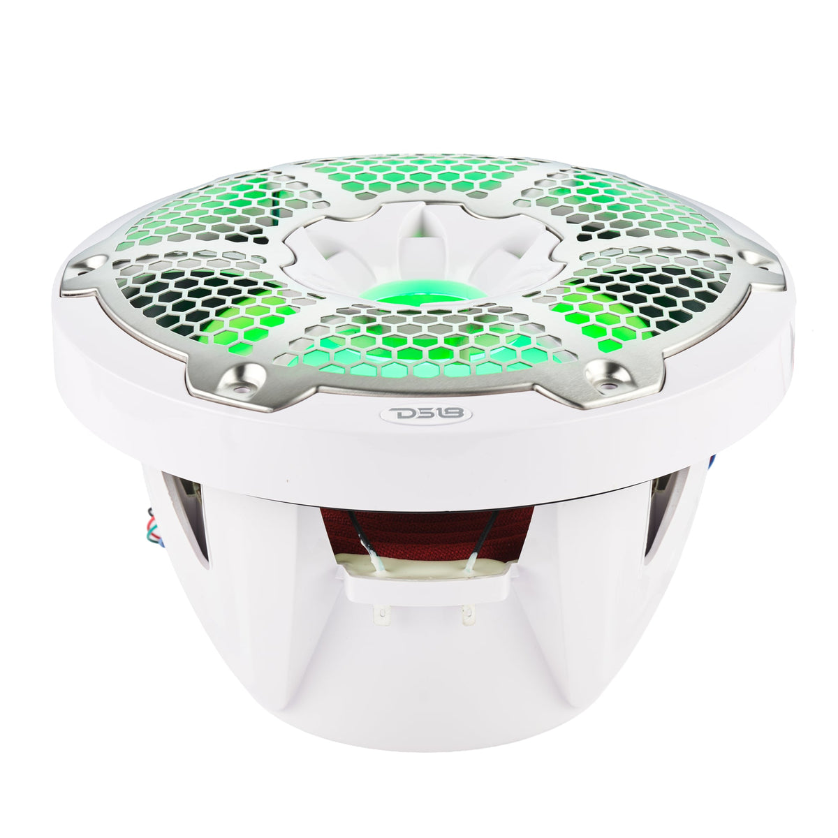 NXL 10" Marine Subwoofer with LED RGB Lights 300 Watts Rms SVC 4-Ohm