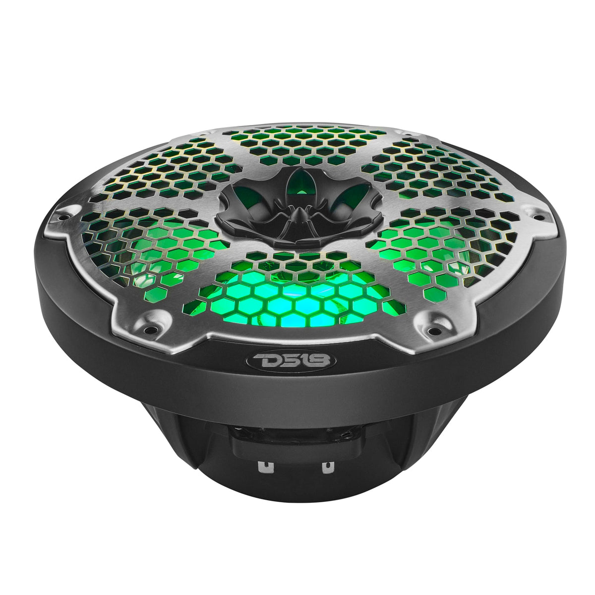NXL 8" 2-Way Coaxial Marine Speaker With LED RGB Lights 125 Watts Rms 4-Ohm