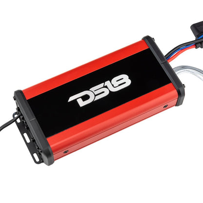 2014-Up Harley-Davidson Street Glide or Road Glide Rear Upgrade Package - 2x PRO Mid-Range w/ Driver | 1x Marine Amp