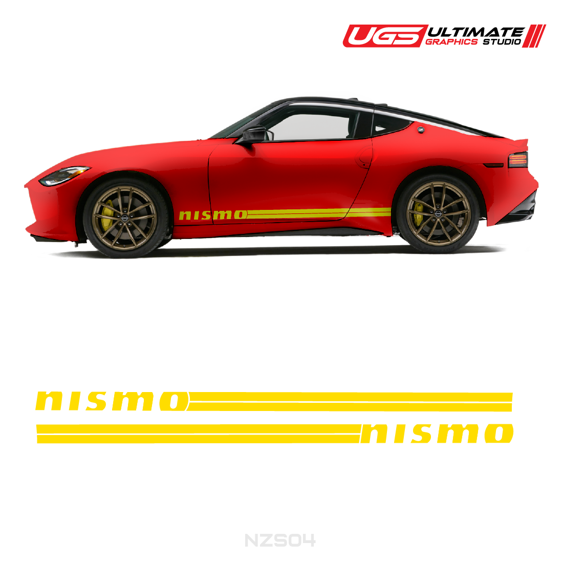 Nissan Z Side Nismo Stripe Graphics