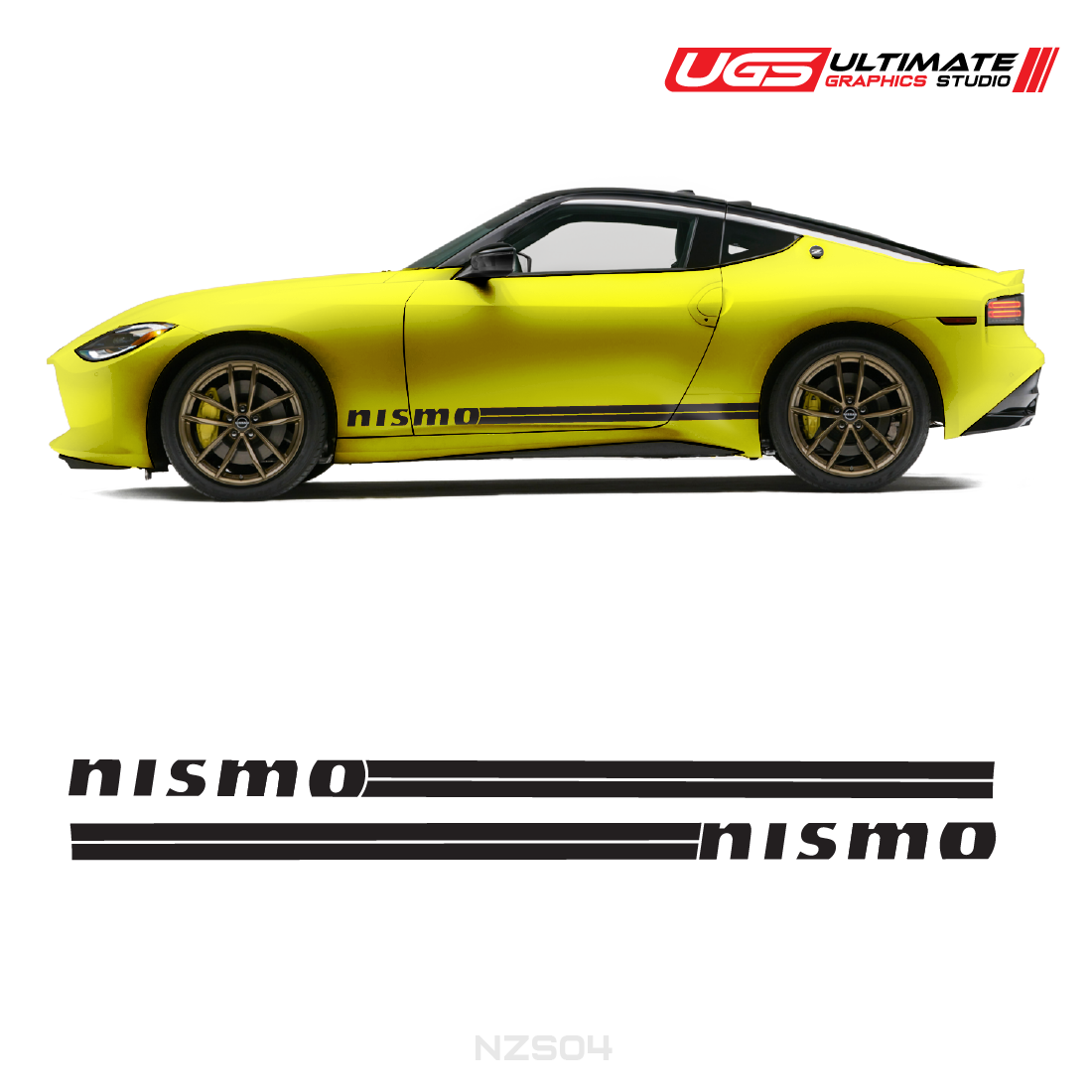 Nissan Z Side Nismo Stripe Graphics