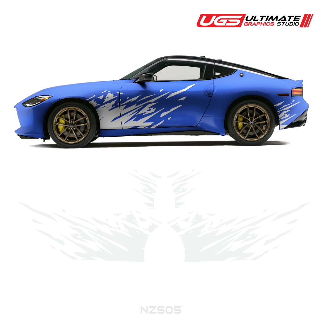 Nissan Z Splash Side Graphics