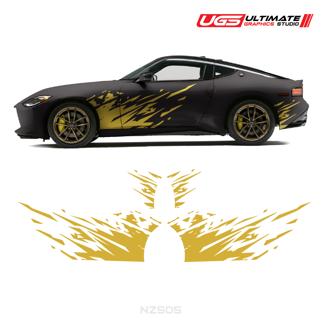 Nissan Z Splash Side Graphics