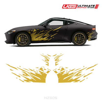 Nissan Z Splash Side Graphics