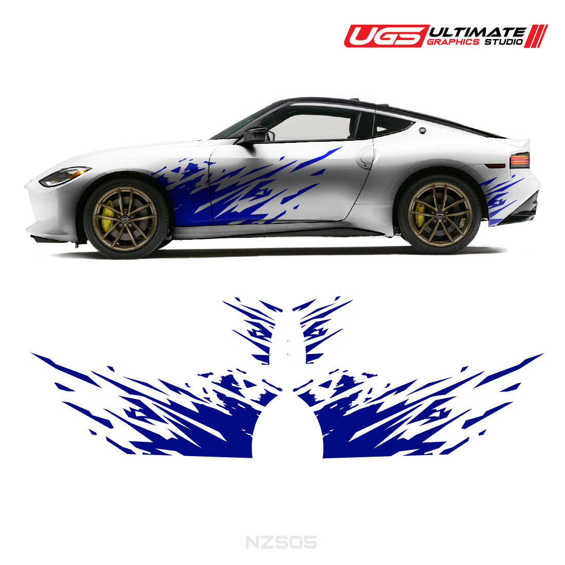 Nissan Z Splash Side Graphics