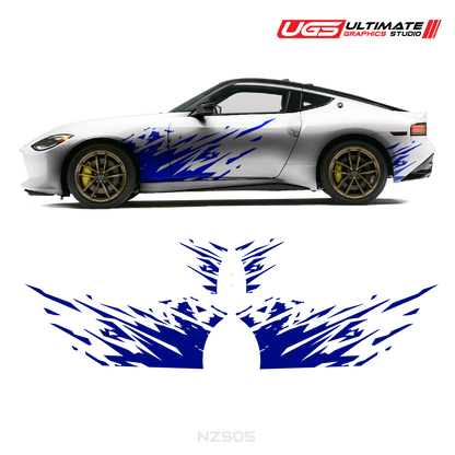 Nissan Z Splash Side Graphics
