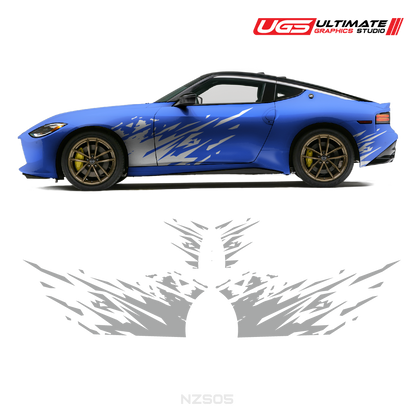 Nissan Z Splash Side Graphics